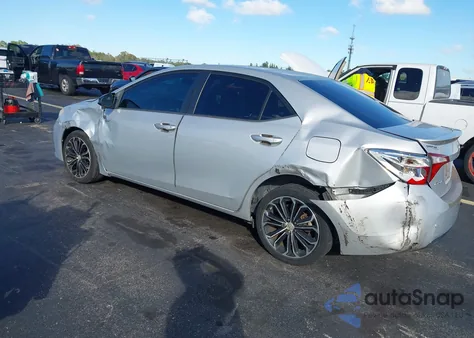 2014 Toyota Corolla S Plus из США, поврежденный, VIN 2T1BURHE7EC146927